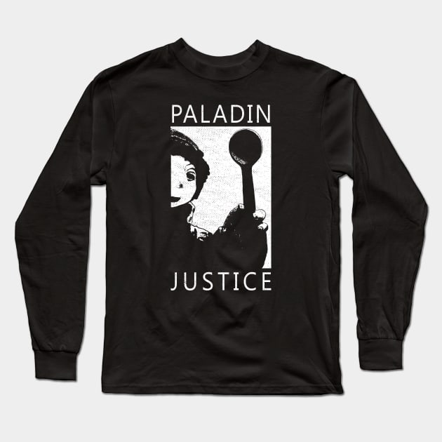 Paladin Justice Long Sleeve T-Shirt by Kaybi76